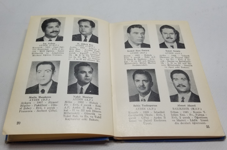 1974 YILI TBMM ALBÜMÜ