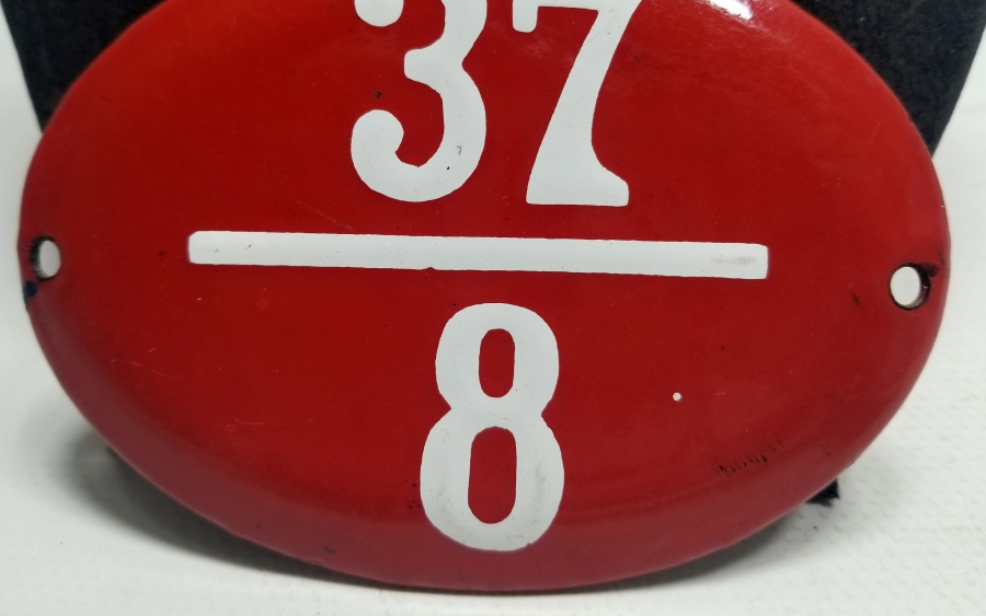 ANTİKA EMAYE KAPI NUMARASI