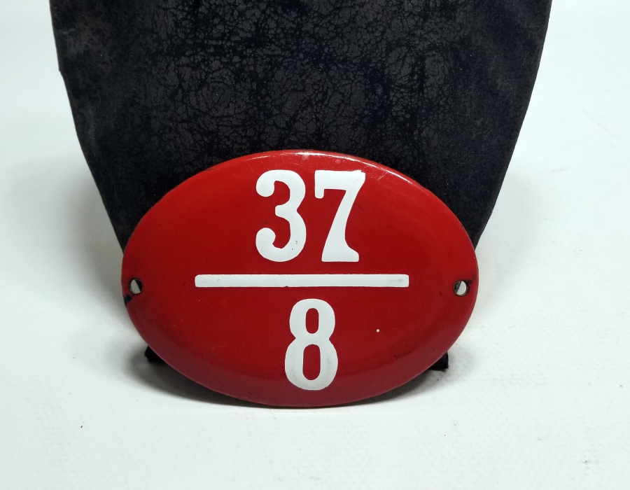 ANTİKA EMAYE KAPI NUMARASI