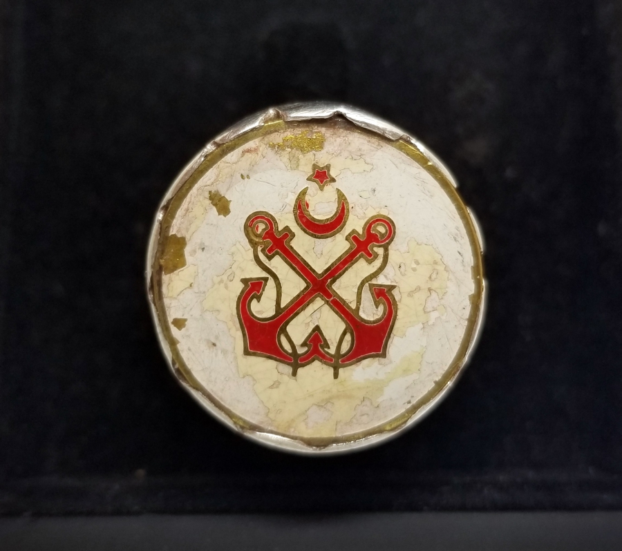 İÇİ OSMANLICA USTA DAMGALI ÖZEL YAPIM MİNELİ ŞİRKETİ HAYRİYE GÜMÜŞ YÜZÜK