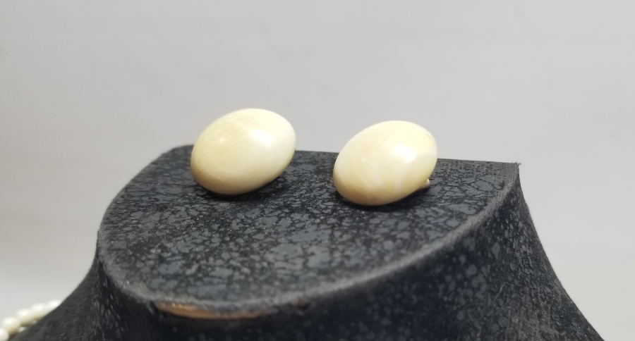 ANTİKA FİLDİŞİ KÜPE