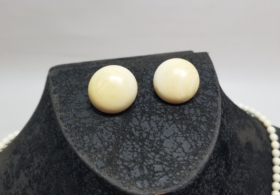 ANTİKA FİLDİŞİ KÜPE