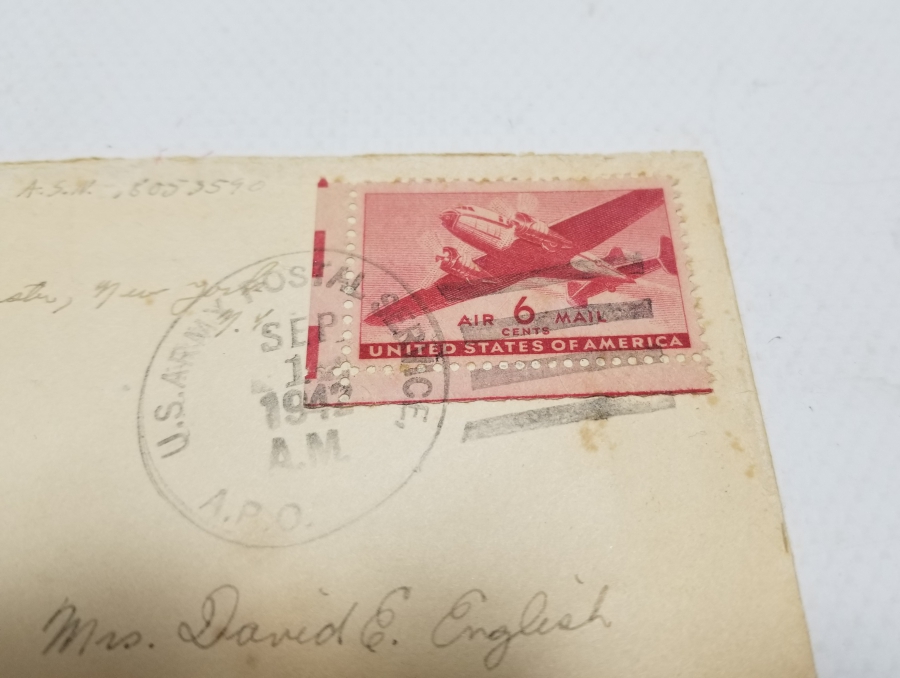 2. DÜNYA SAVAŞI DÖNEMİ AMERİKAN ASKERİ MEKTUP ZARFI