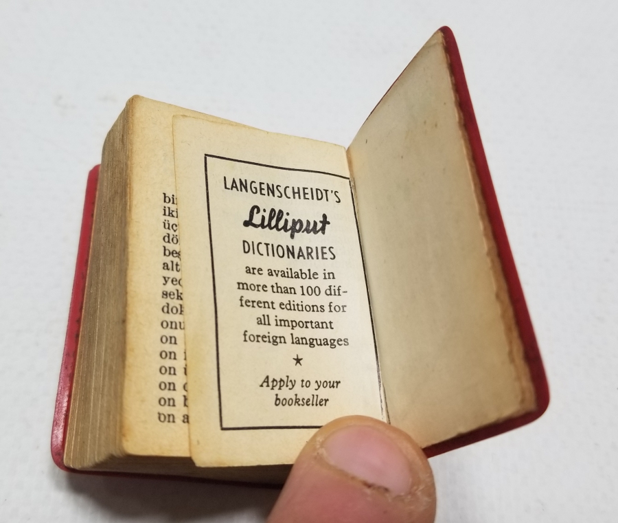 MİNİ BOY ANTİKA TÜRKÇE - İNGİLİZCE SÖZLÜK