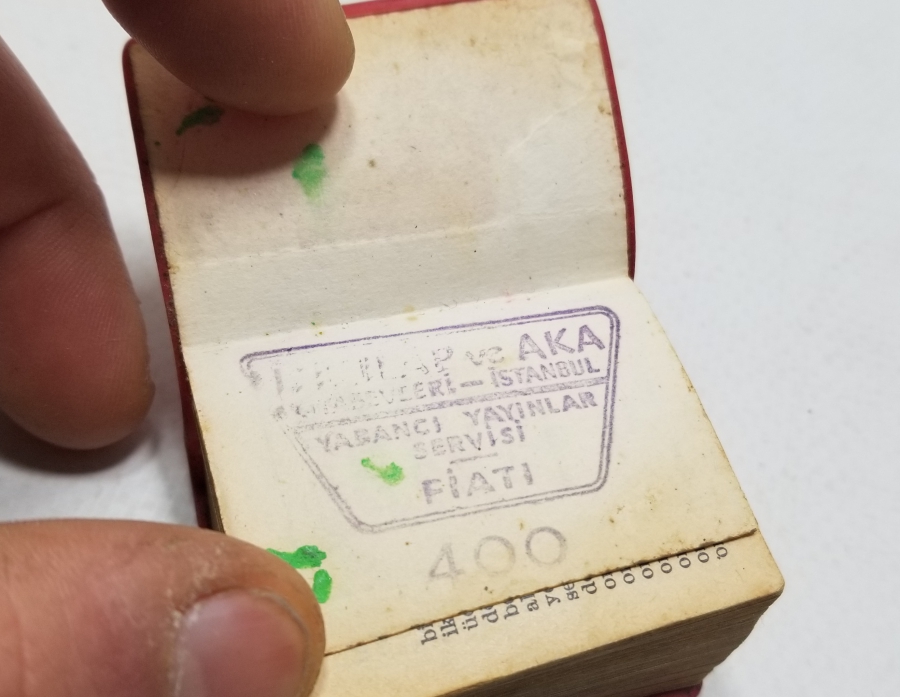 MİNİ BOY ANTİKA TÜRKÇE - İNGİLİZCE SÖZLÜK