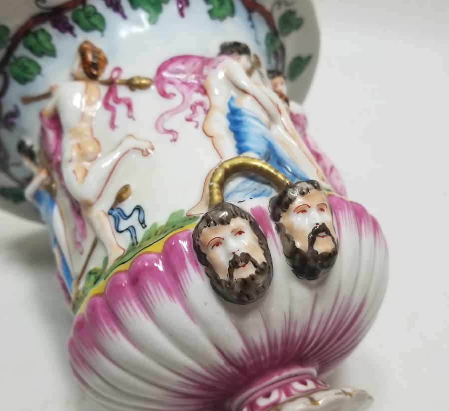 OSMANLI DÖNEMİ NADİR TİPTE EL BOYAMA SUNAK KASESİ