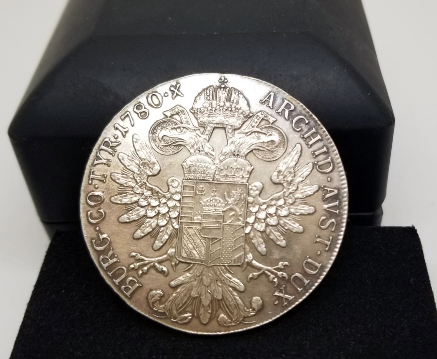 MARIA THERESIA'NIN ÖLÜMÜNÜN 100. YILI ANISINA YAPILMIŞ NADİR GÜMÜŞ MADALYON