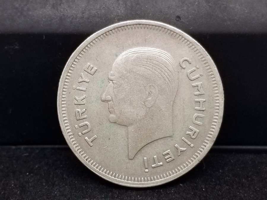 1936 YILI KOLEKSİYONLUK GÜMÜŞ 50 KURUŞ