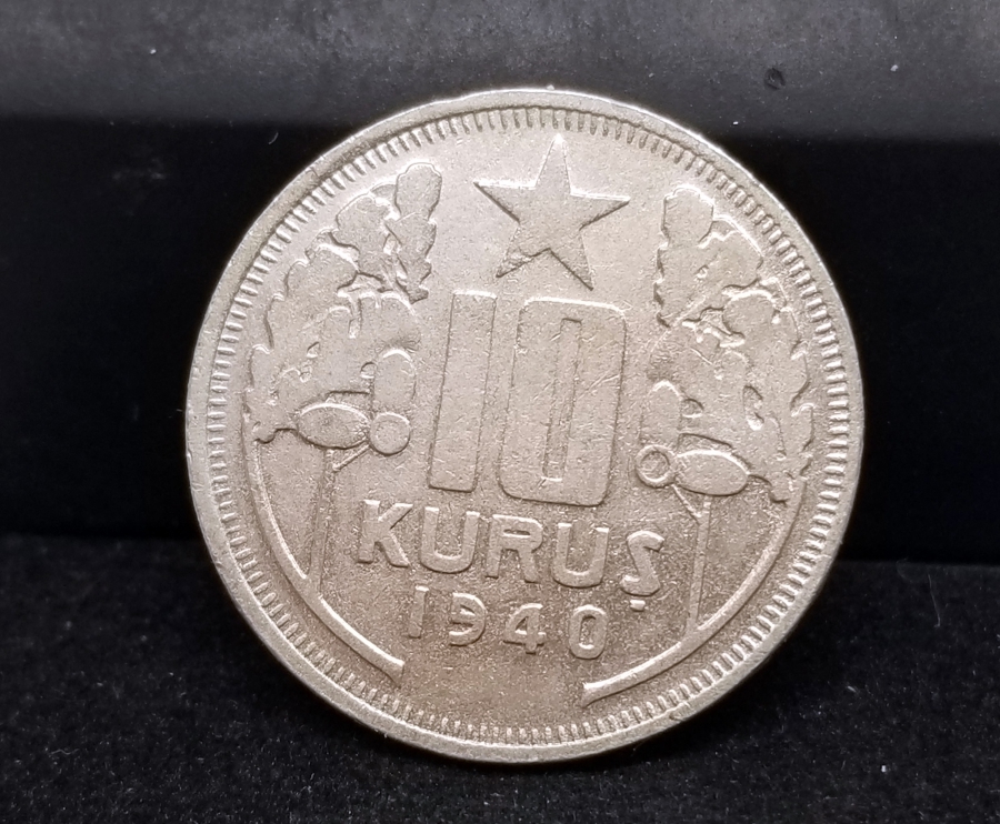 1940 YILI KOLEKSİYONLUK 10 KURUŞ