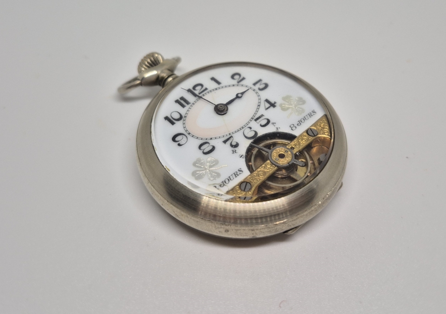 NADİR TİPTE OSMANLI DÖNEMİ 8 GÜNLÜK HEBDOMAS CEP SAATİ