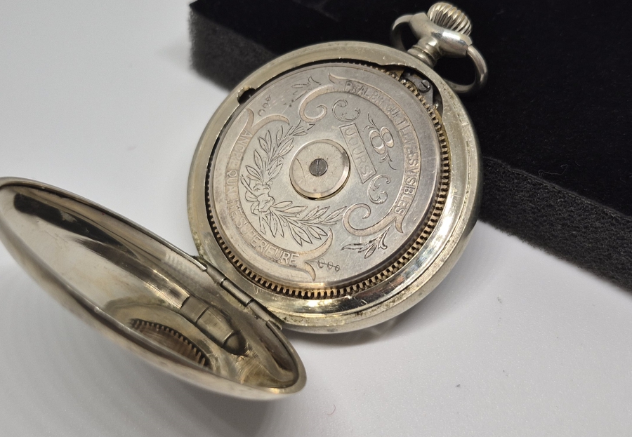 NADİR TİPTE OSMANLI DÖNEMİ 8 GÜNLÜK HEBDOMAS CEP SAATİ