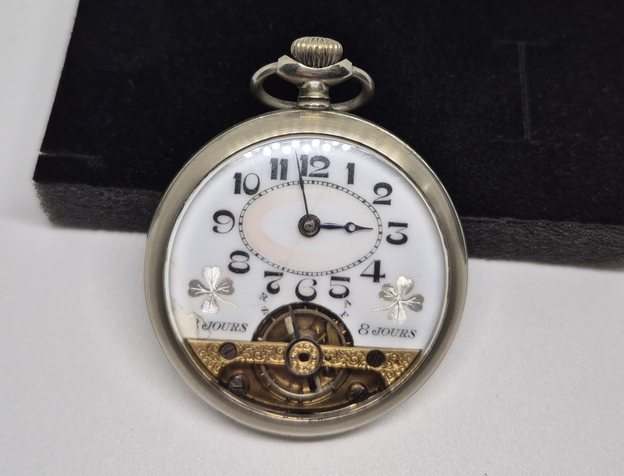 NADİR TİPTE OSMANLI DÖNEMİ 8 GÜNLÜK HEBDOMAS CEP SAATİ