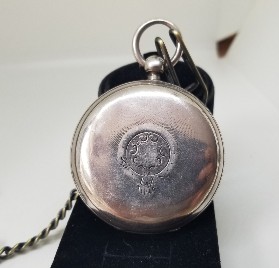 NADİR TİPTE GÜMÜŞ KASA YARIM PRİOR CEP SAATİ