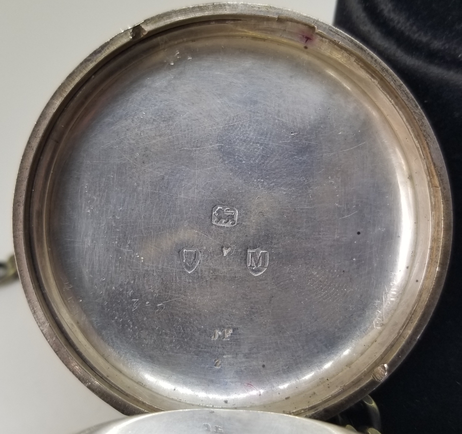 NADİR TİPTE GÜMÜŞ KASA YARIM PRİOR CEP SAATİ