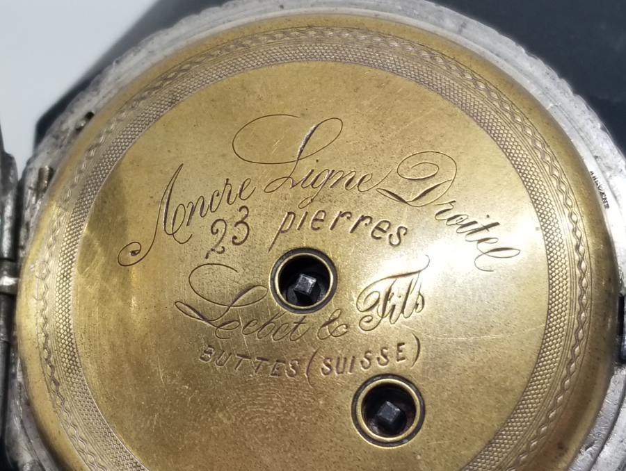 OSMANLI DÖNEMİ NADİR TİPTE GÜMÜŞ KASA KURMALI CEP SAATİ