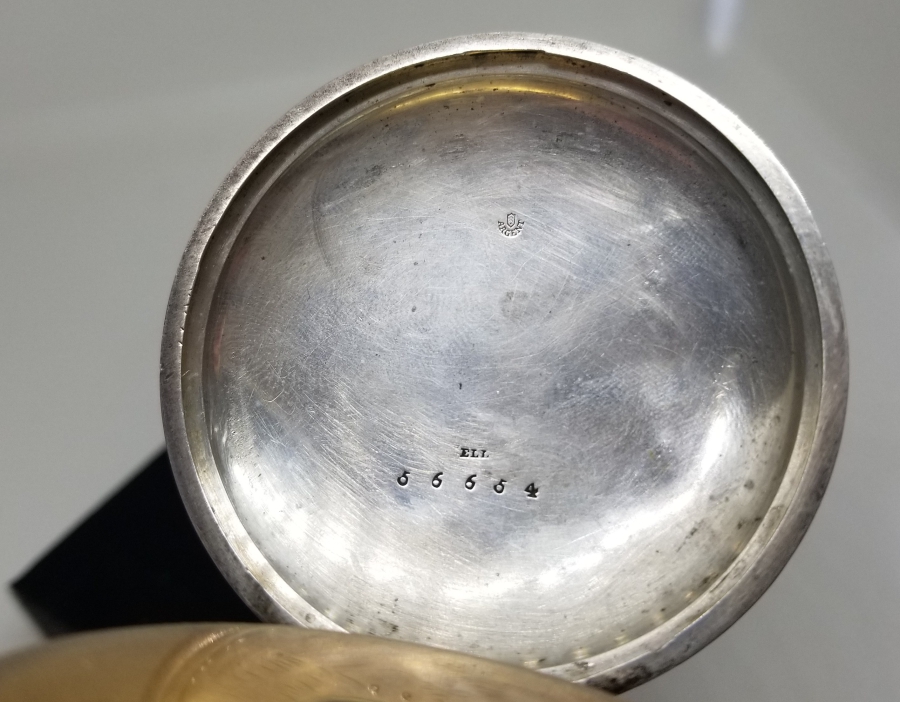 OSMANLI DÖNEMİ NADİR TİPTE GÜMÜŞ KASA KURMALI CEP SAATİ