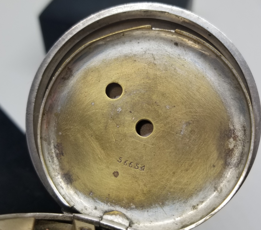 OSMANLI DÖNEMİ NADİR TİPTE GÜMÜŞ KASA KURMALI CEP SAATİ