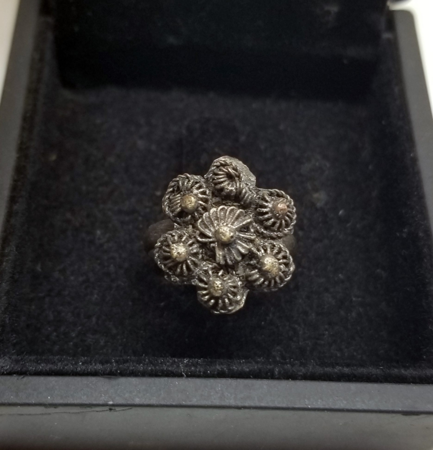 YOKLUK DÖNEMİ OSMANLI EL YAPIMI YÜZÜK