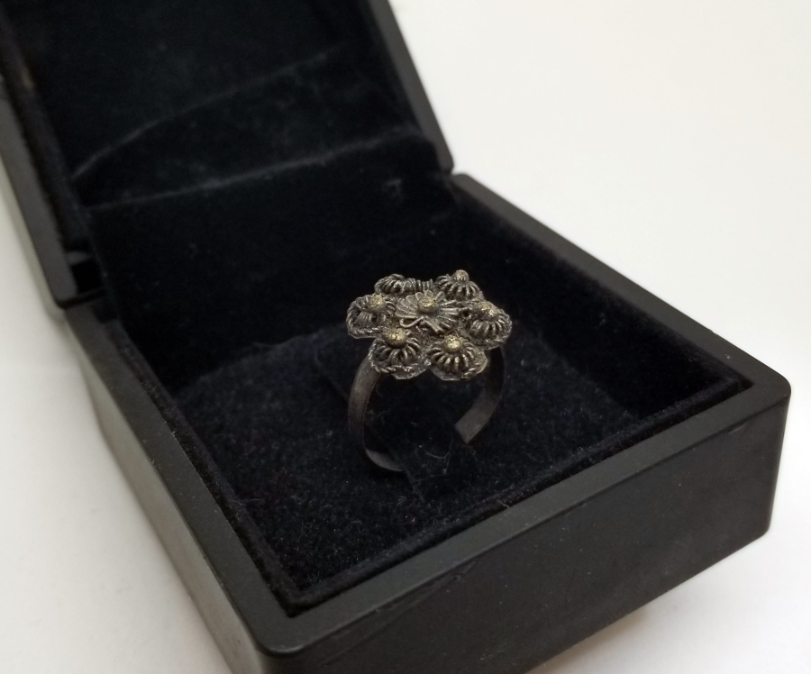 YOKLUK DÖNEMİ OSMANLI EL YAPIMI YÜZÜK