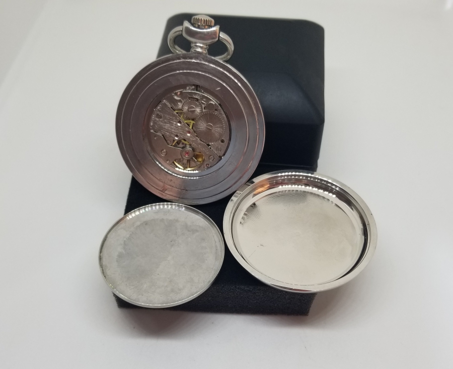 HIZLI TREN AÇILIŞ HATIRASI KURMALI CEP SAATİ