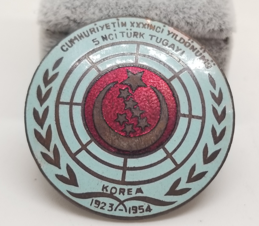 MİNELİ KORE HARBİ ROZETİ - TEŞEKKÜR ROZETİ