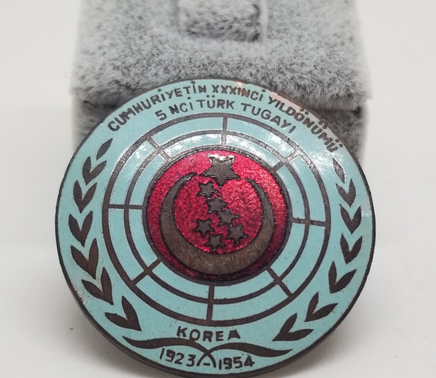 MİNELİ KORE HARBİ ROZETİ - TEŞEKKÜR ROZETİ