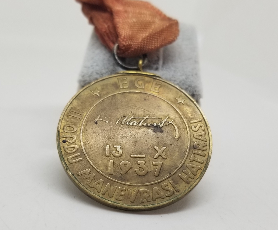 ORİJİNAL KURDELASIYLA EGE 2.ORDU MANEVRASI HATIRASI MADALYA