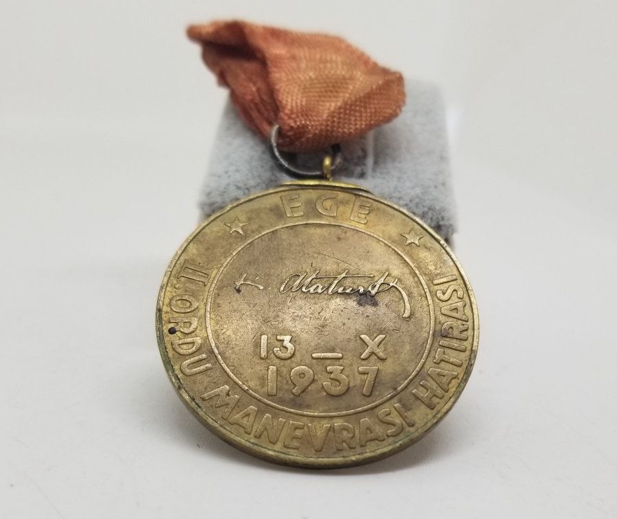 ORİJİNAL KURDELASIYLA EGE 2.ORDU MANEVRASI HATIRASI MADALYA