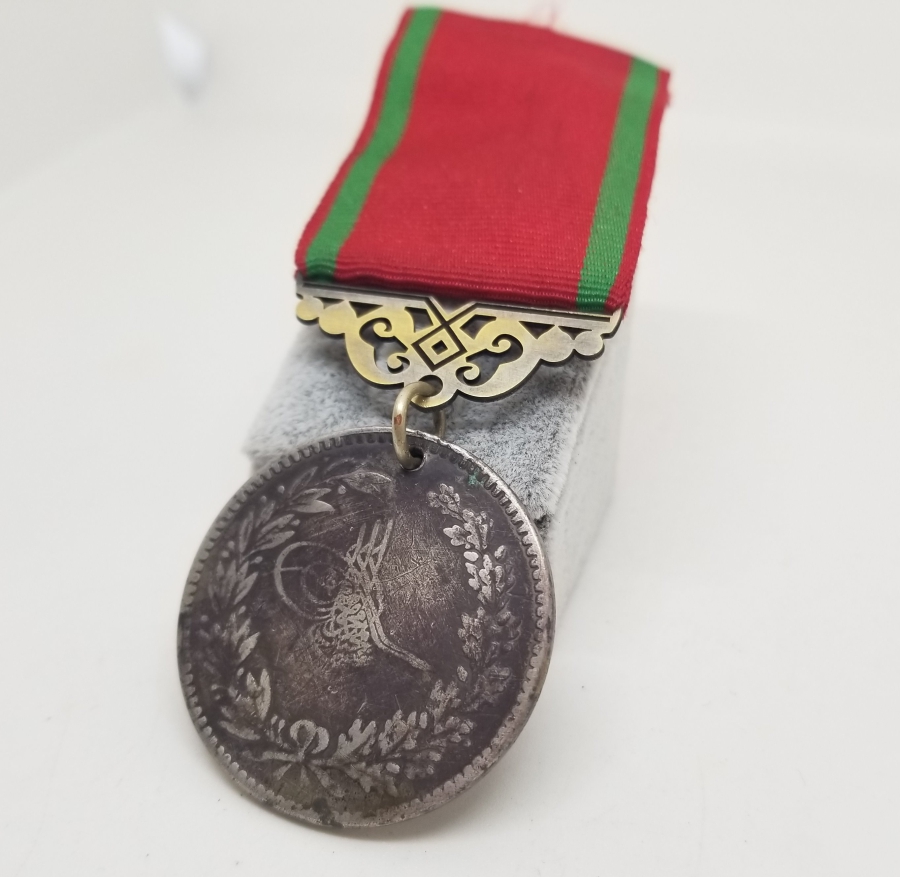 ÇOK NADİR GÜMÜŞ SİLİSTRE MADALYASI