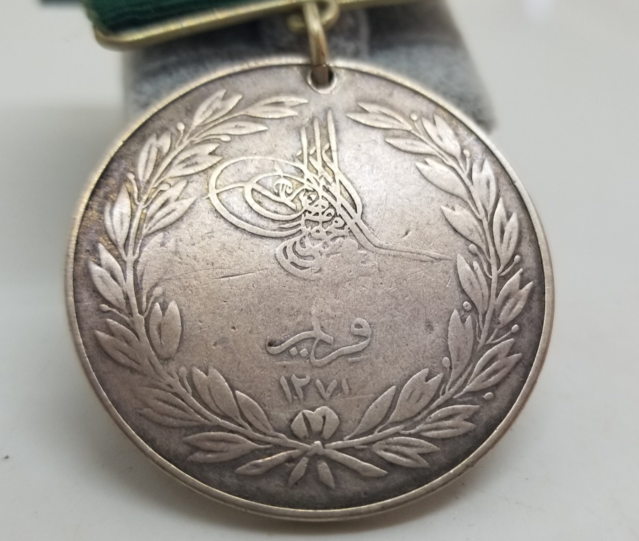 OSMANLI DÖNEMİ GÜMÜŞ KIRIM MADALYASI