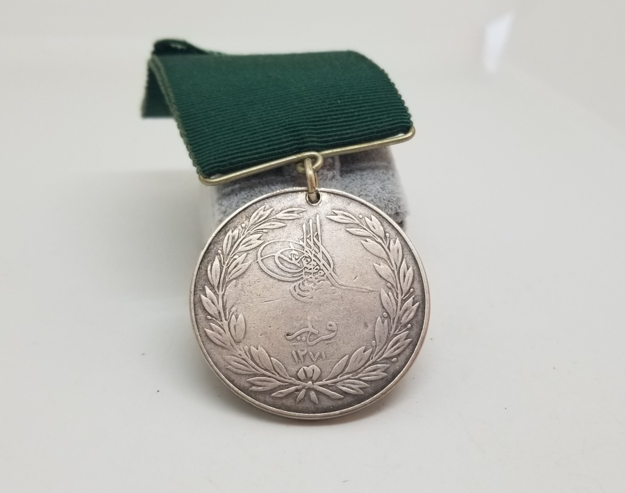 OSMANLI DÖNEMİ GÜMÜŞ KIRIM MADALYASI