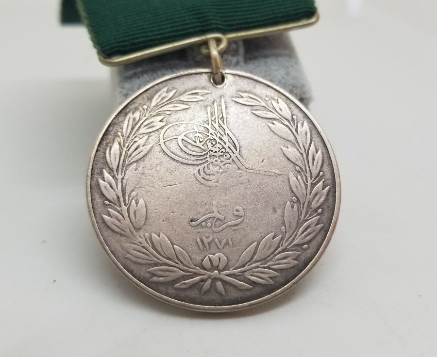 OSMANLI DÖNEMİ GÜMÜŞ KIRIM MADALYASI