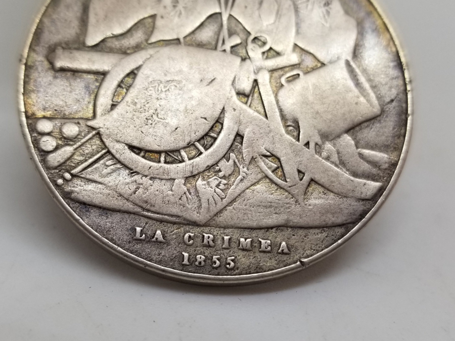 OSMANLI DÖNEMİ GÜMÜŞ KIRIM MADALYASI