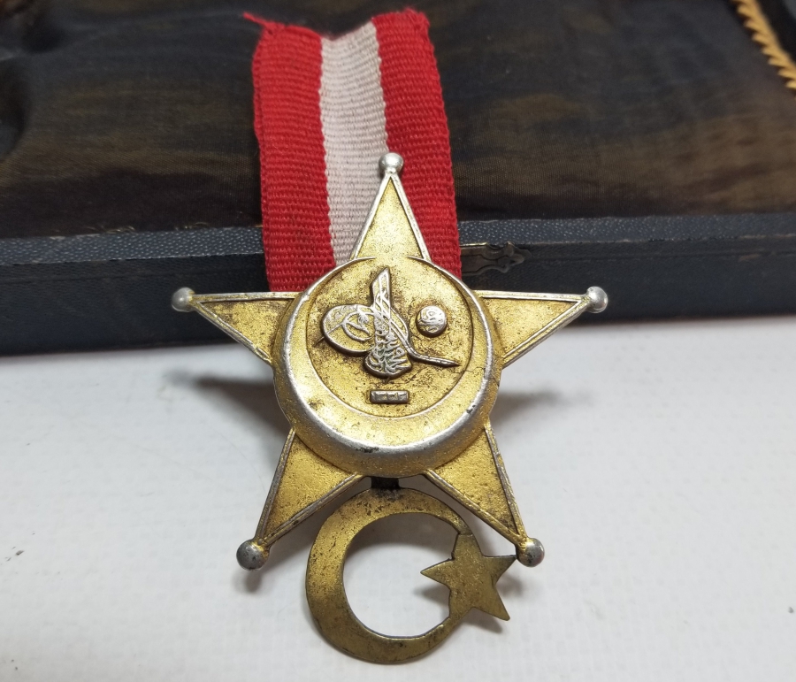 1. DÜNYA SAVAŞI DÖNEMİ ÖZEL DİZAYN HARP MADALYASI - ÇANAKKALE ER MADALYASI