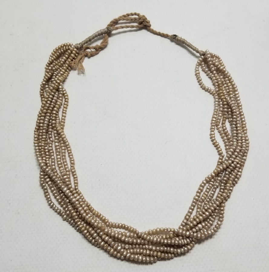 OSMANLI DÖNEMİ BÜYÜK BOY TAM TUR İNCİ GERDANLIK