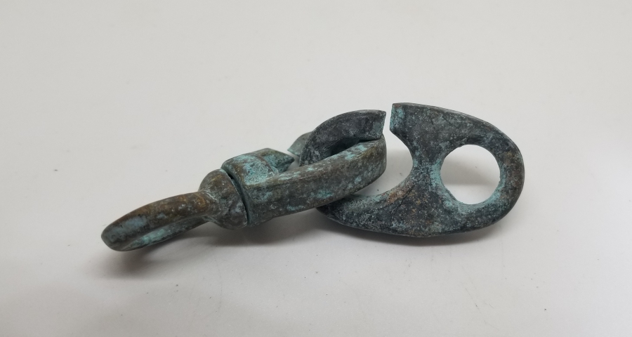 ÜZERİ DAMGALI OSMANLI DÖNEMİ NADİR TOP CALASKARI PARÇASI