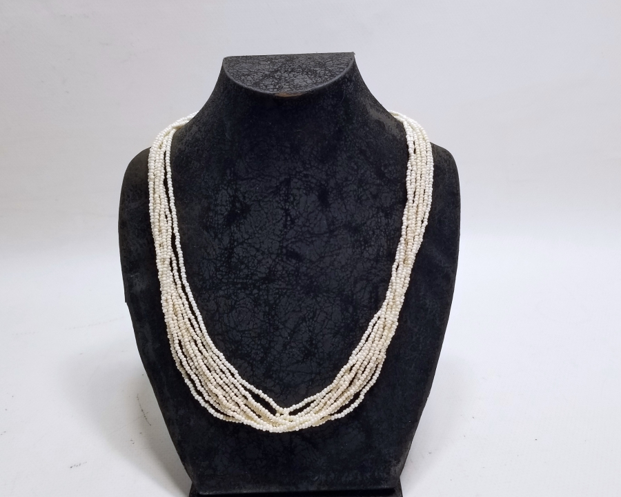 OSMANLI DÖNEMİ İNCİ FORMLU OPAL GERDANLIK