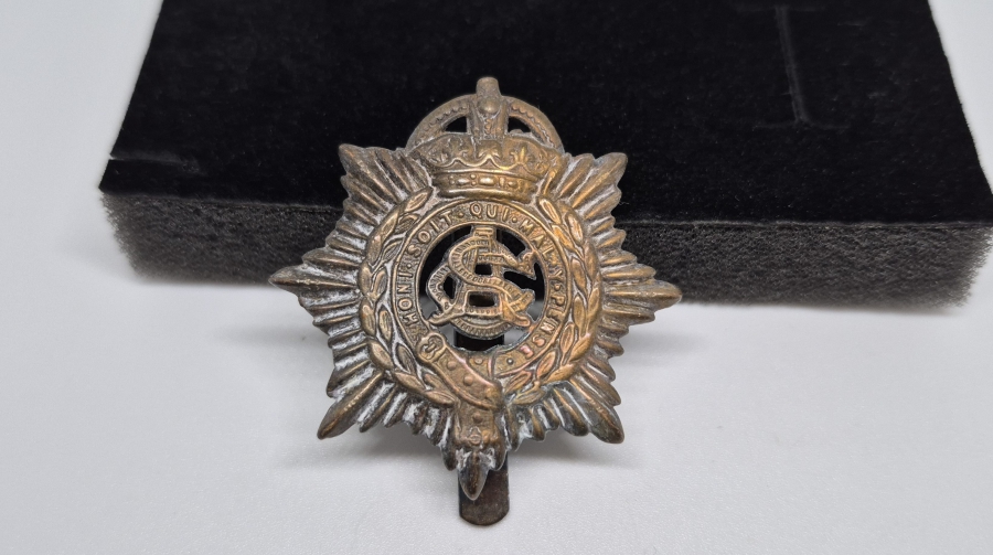 1. DÜNYA SAVAŞI DÖNEMİ İNGİLİZ SUBAY ŞAPKA KOKARTI