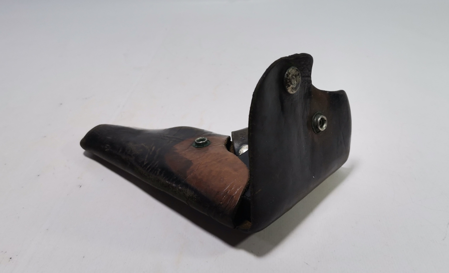 ÜZERİ AY YILDIZ FİGÜRLÜ OSMANLI SUBAY TABANCA KILIFI