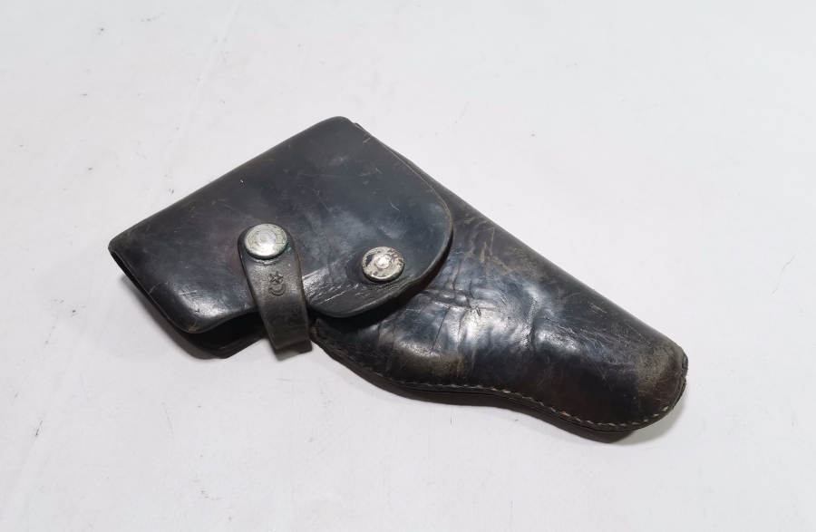 ÜZERİ AY YILDIZ FİGÜRLÜ OSMANLI SUBAY TABANCA KILIFI