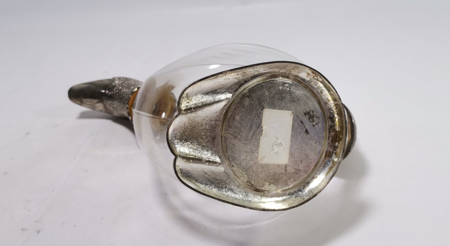 ÖRDEK FORMUNDA YAPILMIŞ ANTİKA FRANSIZ SÜRAHİ