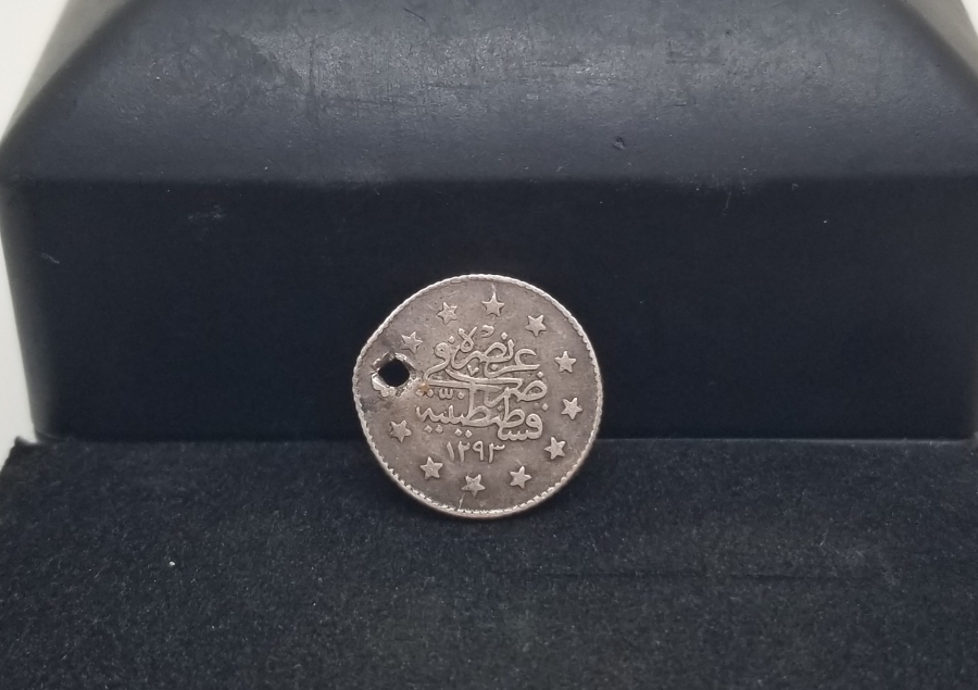 SULTAN ABDÜLHAMİD HAN DÖNEMİ GÜMÜŞ 1 KURUŞ MECİDİYE PARA