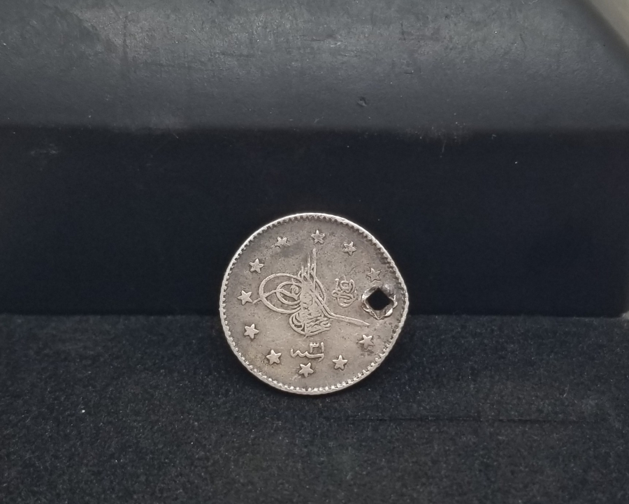 SULTAN ABDÜLHAMİD HAN DÖNEMİ GÜMÜŞ 1 KURUŞ MECİDİYE PARA