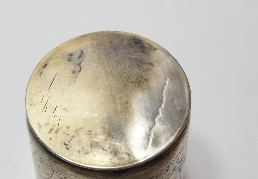 ABDÜLHAMİD HAN DÖNEMİ ALTIN VERMEYLİ VE TUĞRALI GÜMÜŞ SU BARDAĞI