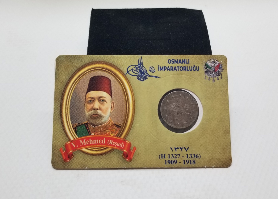 SULTAN MEHMET REŞAD HAN DÖNEMİ GÜMÜŞ 2 KURUŞ MECİDİYE