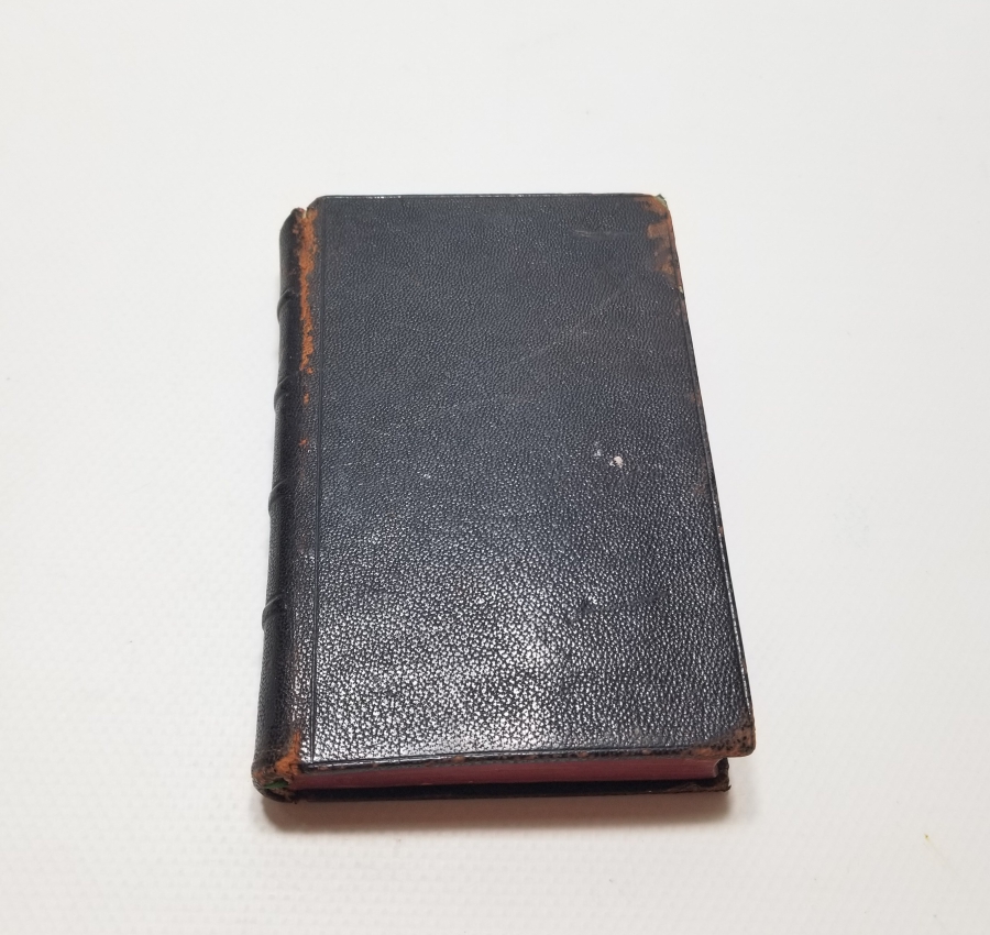 1874 TARİHLİ DERİ CİLTLİ ANTİKA İNCİL