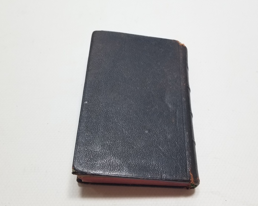 1874 TARİHLİ DERİ CİLTLİ ANTİKA İNCİL