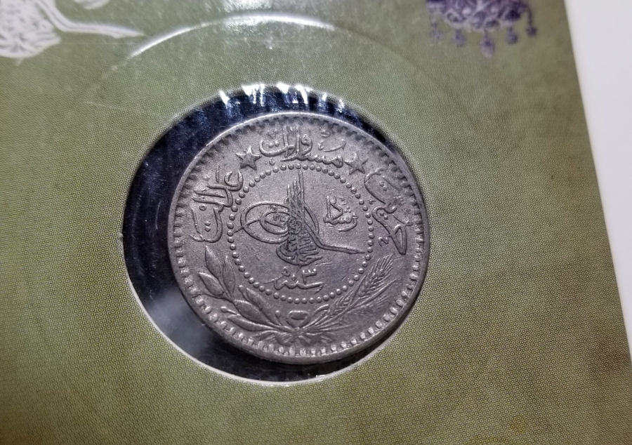 MEHMET REŞAT HAN DÖNEMİ KOLEKSİYONLUK NİKEL 10 PARA