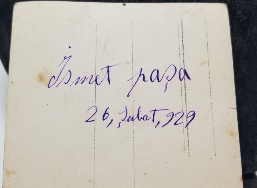 İSMET PAŞA OSMANLI SUBAYI İKEN ÇEKİLMİŞ ÇOK NADİR FOTOĞRAF