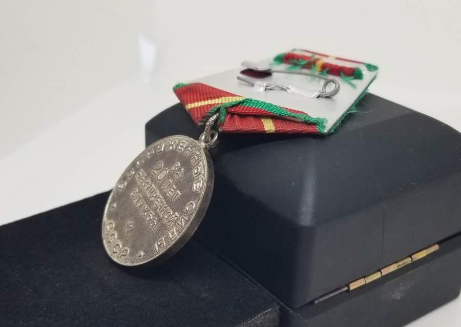 2. DÜNYA SAVAŞI SOVYET RUSYA 1. DERECE KUSURSUZ HİZMET MADALYASI